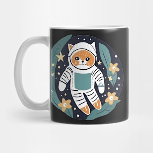 Astro-kitty  in space Mug